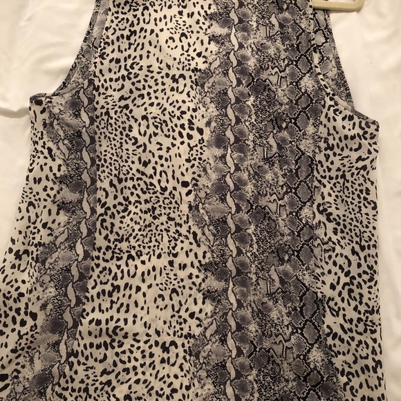 Joie Silk tank top animal print - Picture 5 of 5
